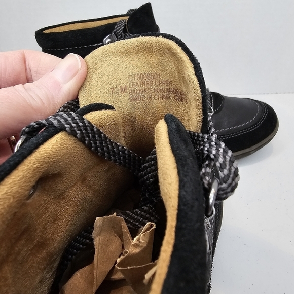 Comfortiva Cara Jean Hiling Boot Women's Size 7.5 Leather Outdoors Lace Up - Picture 3 of 10